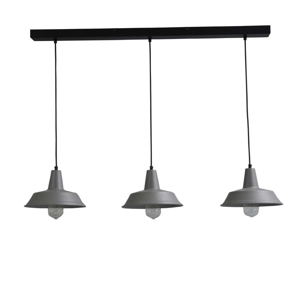 Masterlight Klassieke retro eetkamerlamp Industria 3x25 - 2545-00-00-S-100-3