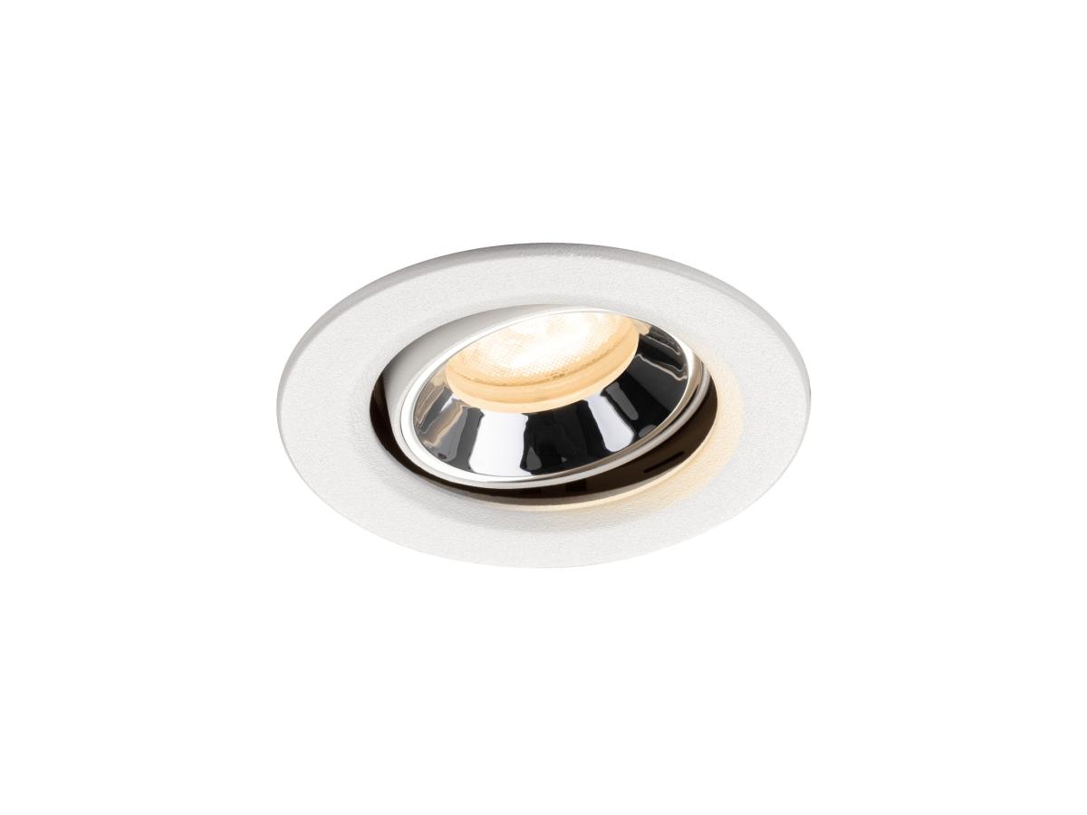 SLV InbouwspotNuminos Move XS wit/chroom 2700K - 55gr - 1009342