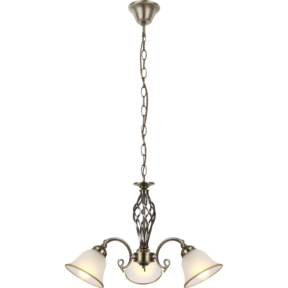 Globo Klassieke hanglamp Odin 3-lichts - 60208-3