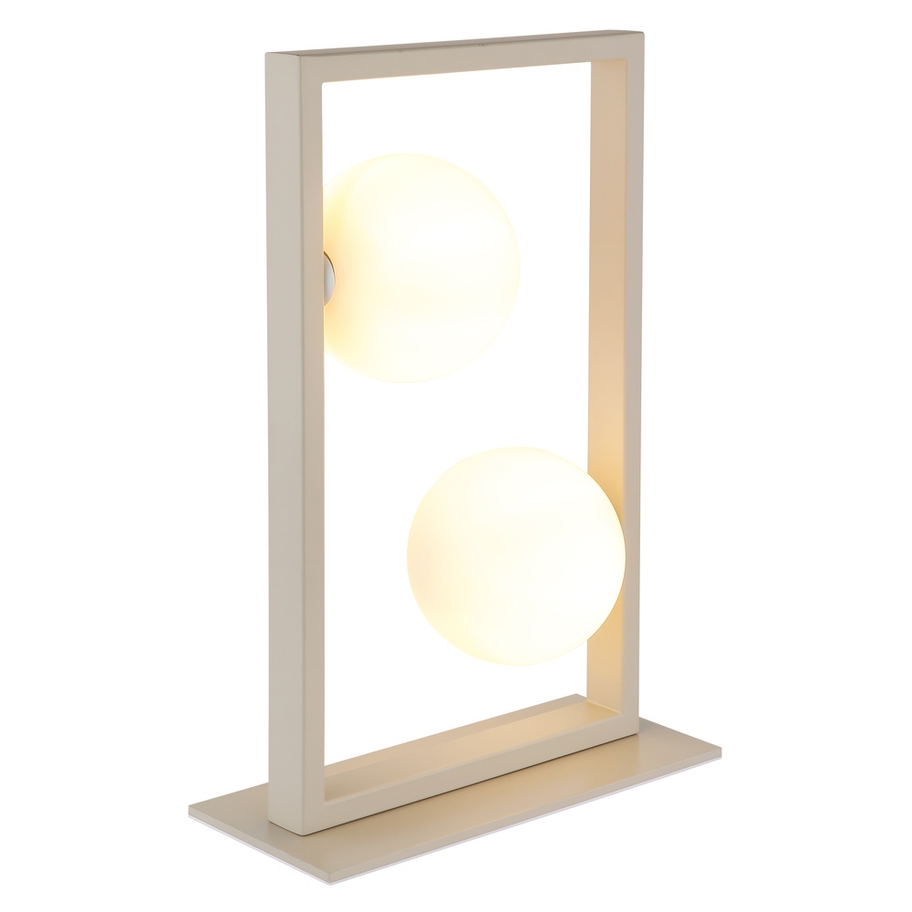Globo Moderne tafellampNanda zand bruin - 52010222