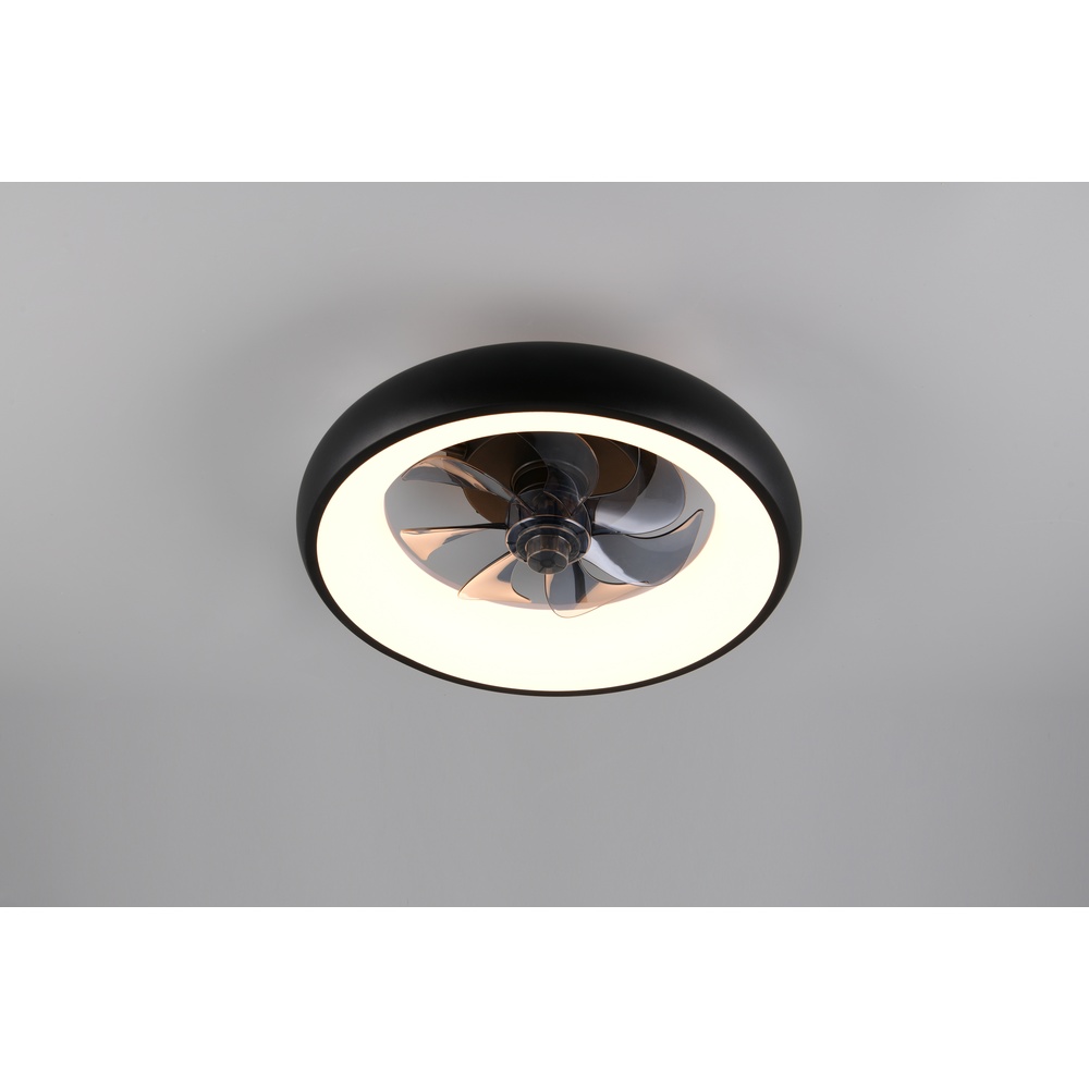 Trio Strakke ventilator Muonio zwart - R69182132