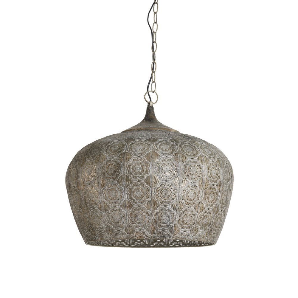 Light & Living Hanglamp Emine Ø 51,5cm bruin - 3084556
