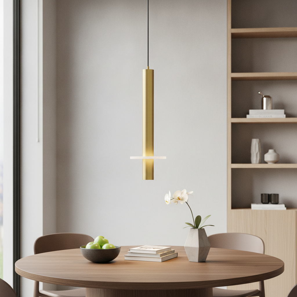 Lyora Design hanglampNoemi goud met wit Ø 11cm - 9019869