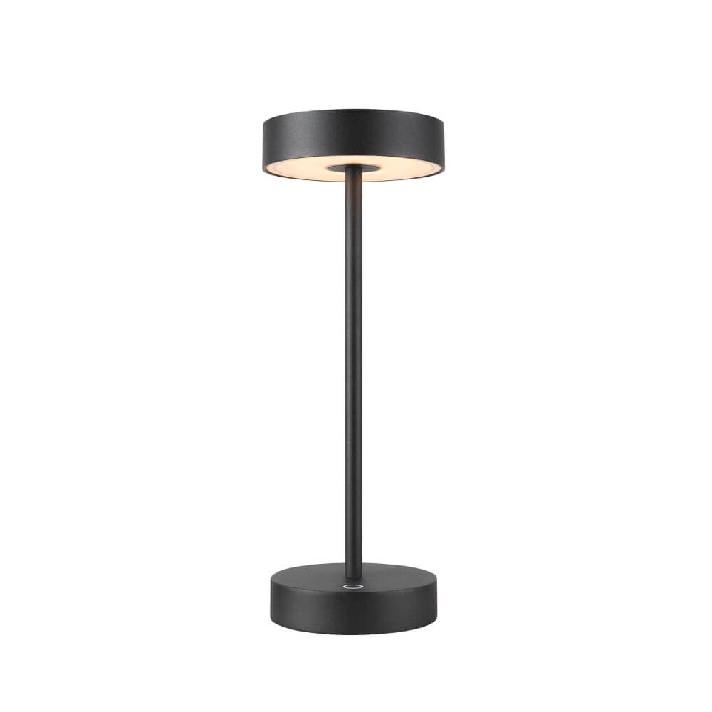 SLV Buiten tafellampVinolina zwart - oplaadbaar - 1007362