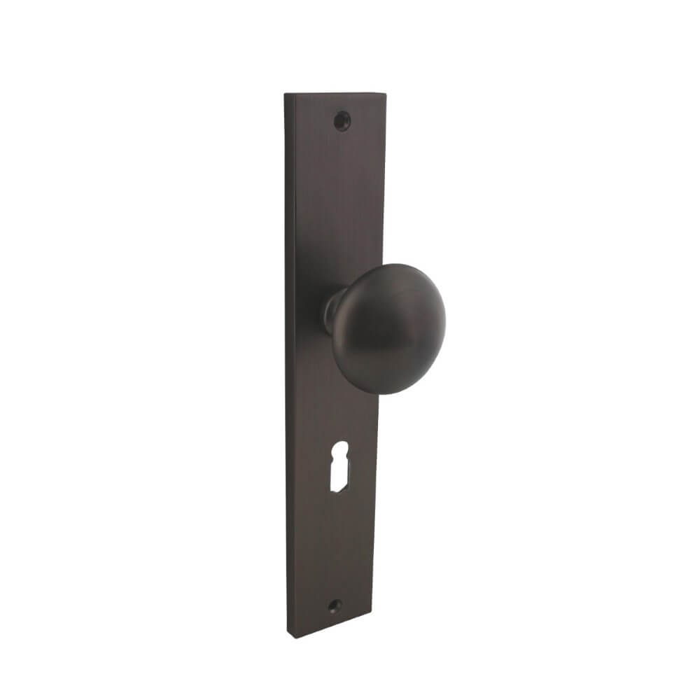Intersteel KnopschildKurano sleutelgat 56mm antraciet - 0029.212824