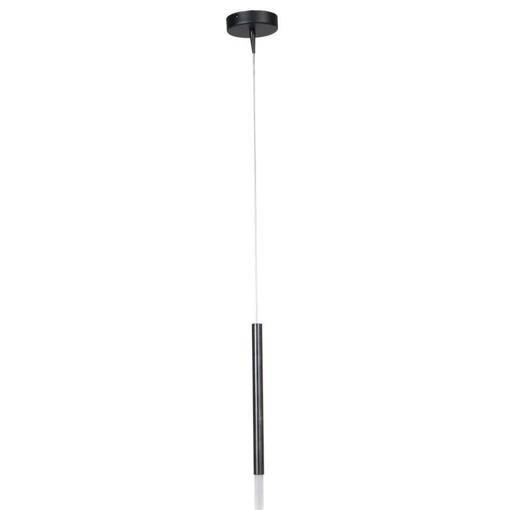 Masterlight Zwarte pendel hanglamp Flute - 2590-66-DW