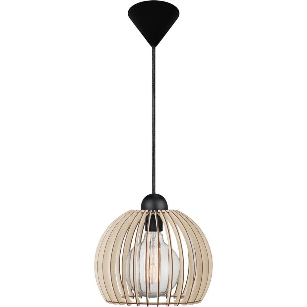 Nordlux HanglampChino hout Ø 25cm - 84823014