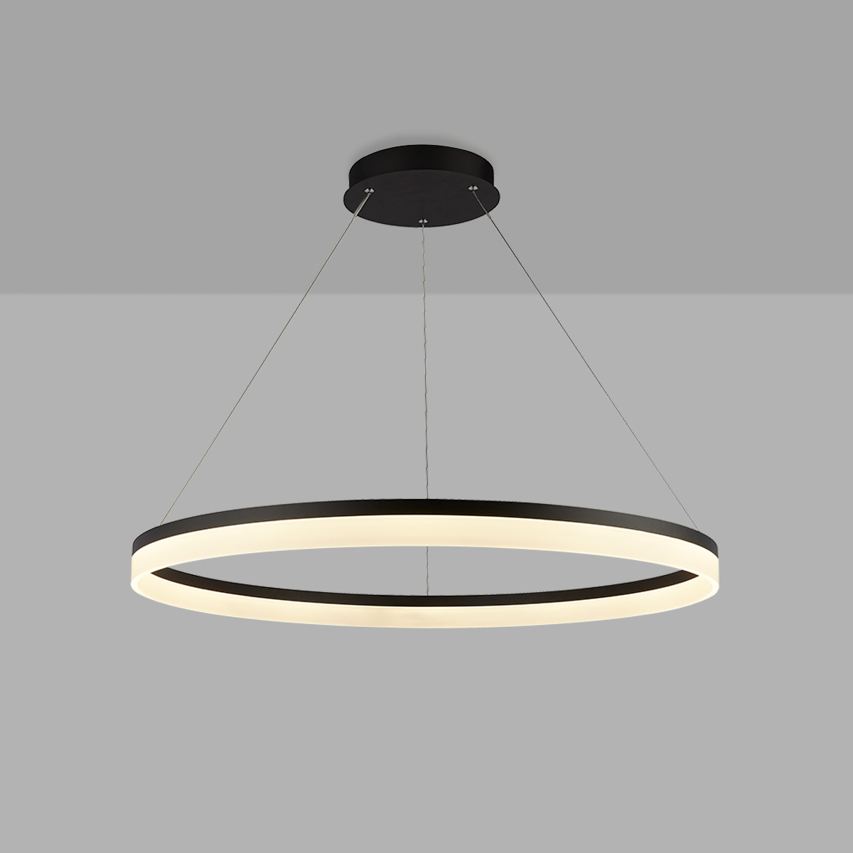 Lyora Strakke hanglampAra Ø 100cm zwart - 510607