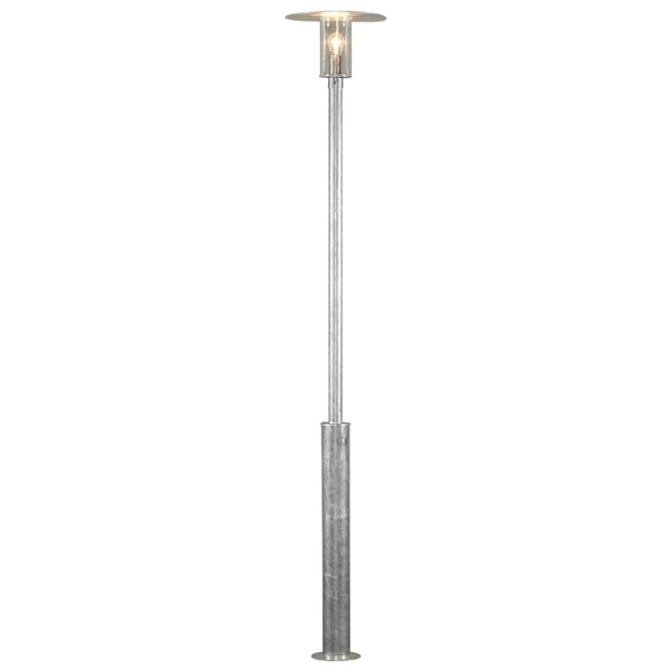 KonstSmide Landelijke buitenlantaarnMode 220cm zinkgrijs - 663-320