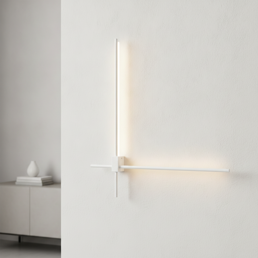 Lyora Strakke wandlampPeak wit - 9060274