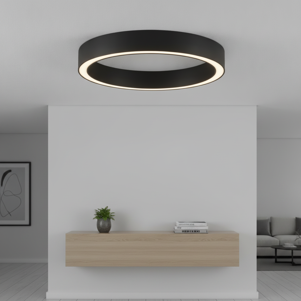 Lyora Design plafondlampSting zwart Ø 60cm - 110281