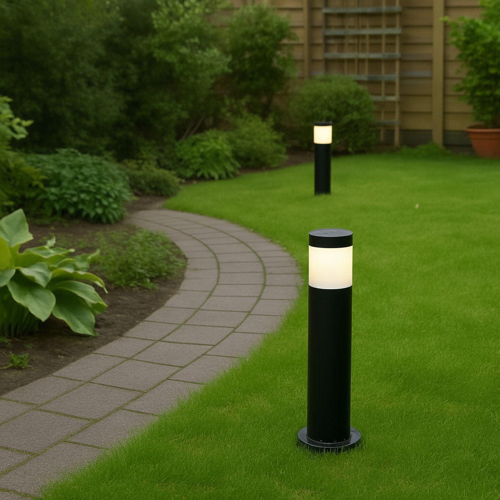 Lyora Staande buitenlamp zwartManila 45cm - zwart - L0648