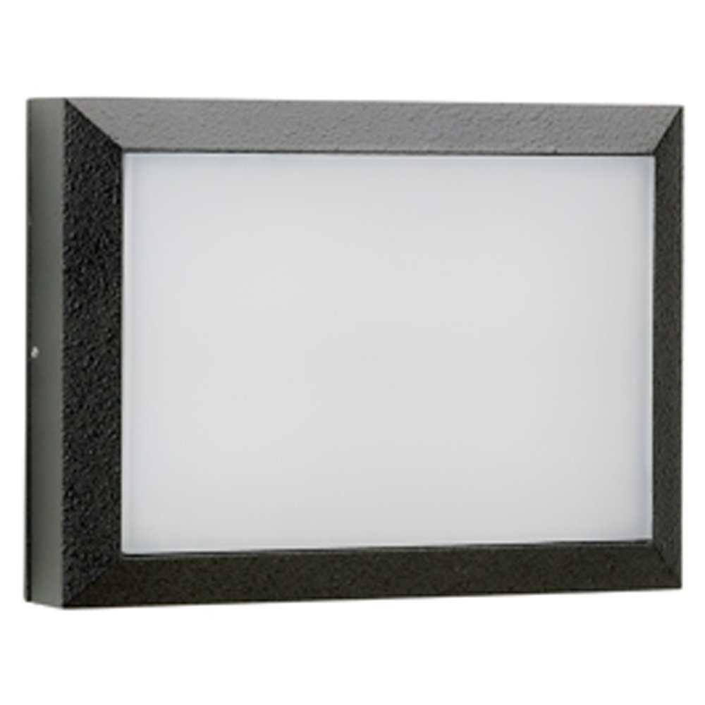 Albert Buitenlamp rechthoekigParel 26cm-zwart - 666403