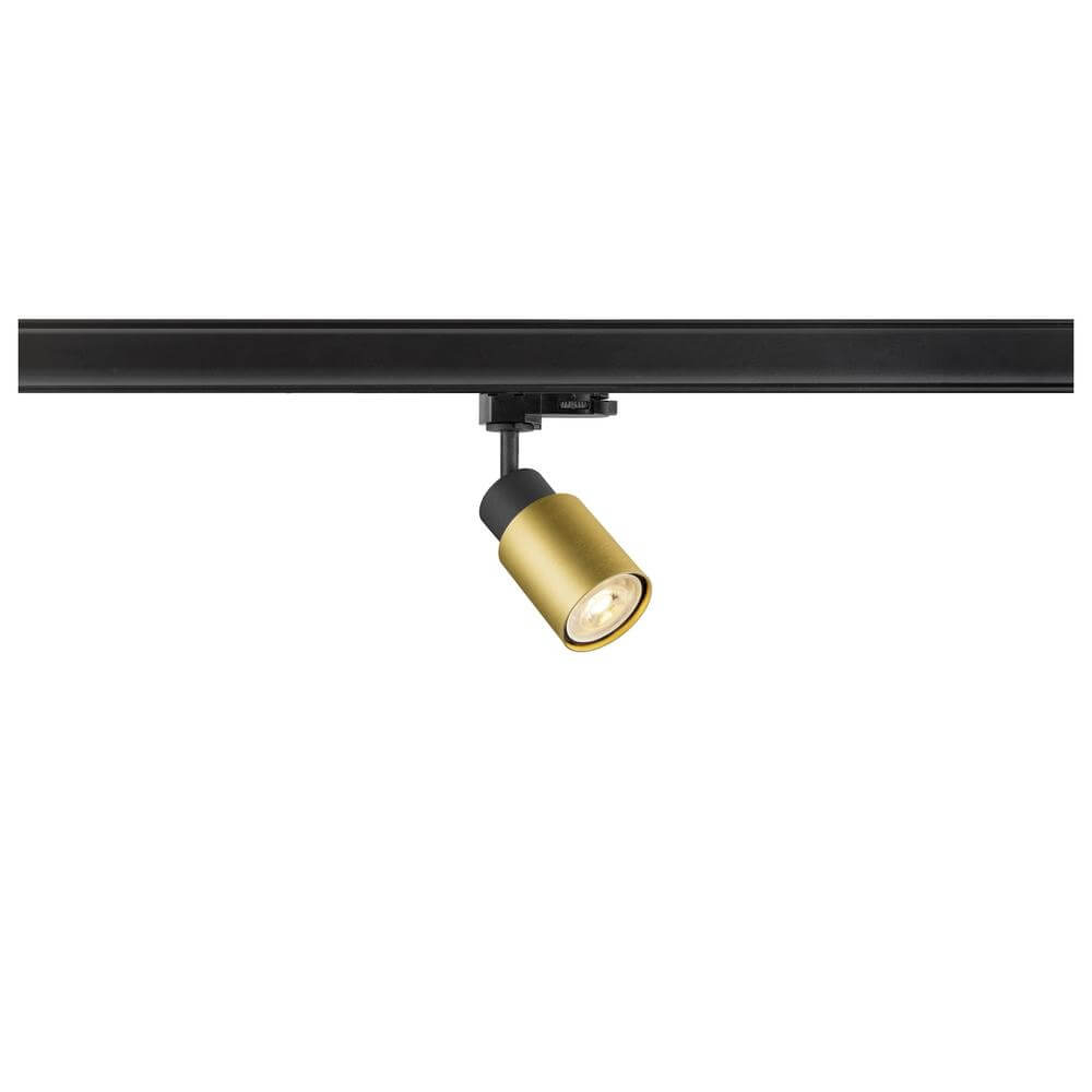 SLV Railspot Puri 2.0 Tube zwart-goud 3-fase - 1008267
