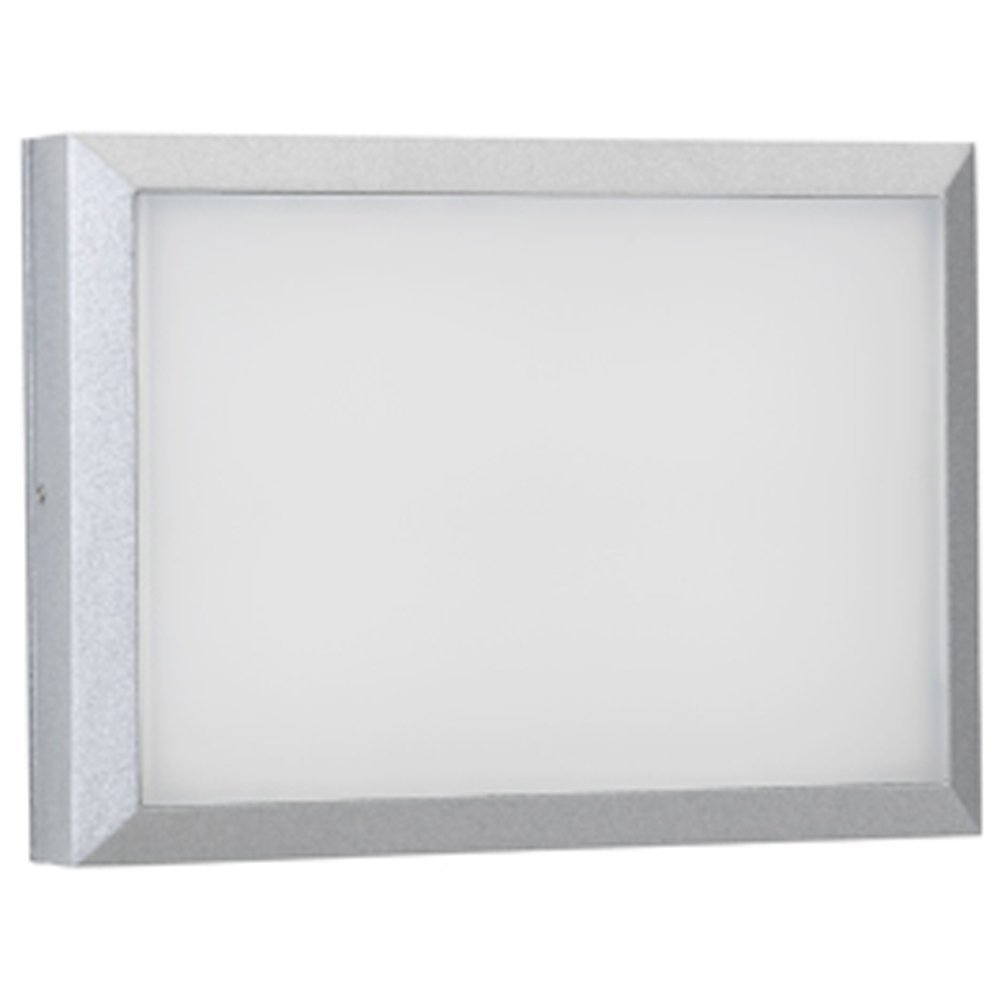 Albert Buitenlamp rechthoekigParel 26cm - grijs - 696403