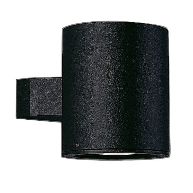 Albert Gevelverlichting winkelTube 14cm - zwart - 662133
