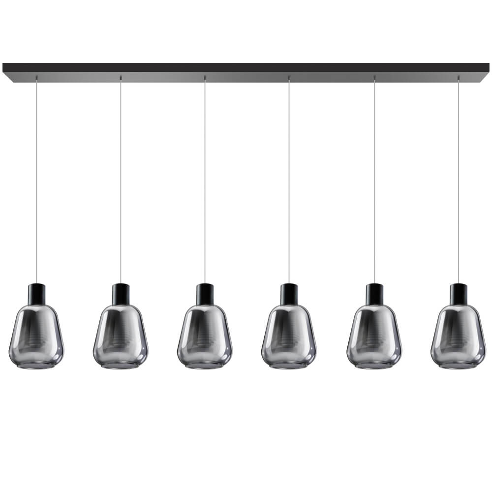 ETH Eetkamer hanglampGary 6 lichts - 05-HL4527-30S