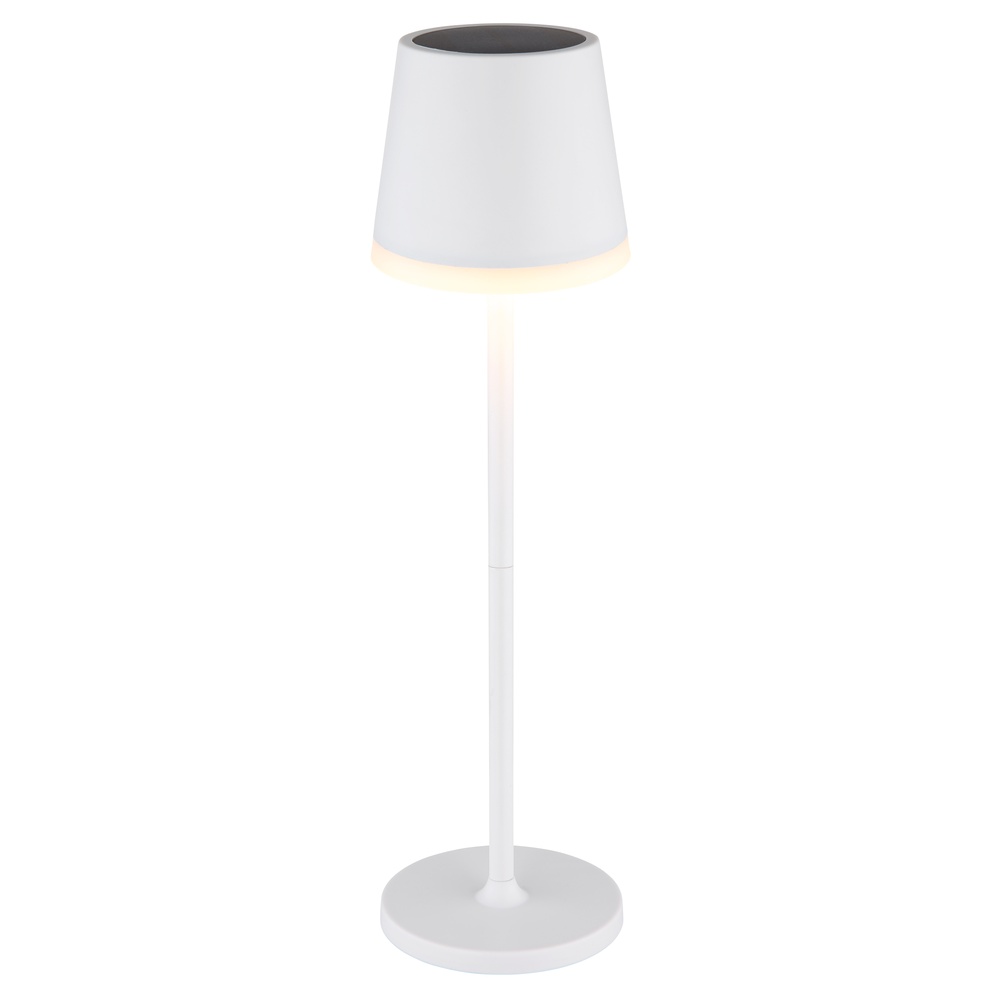 Globo Solar tafellampje Vannieso wit - 36637W