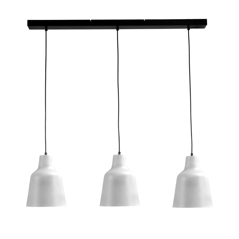 Masterlight Leuke eettafellamp wit Concepto 3x26 - 2756-06-S-100-3