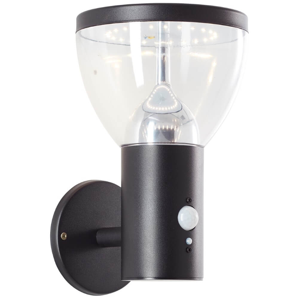 Brilliant WandampTulip zwart met sensor - G40410/06