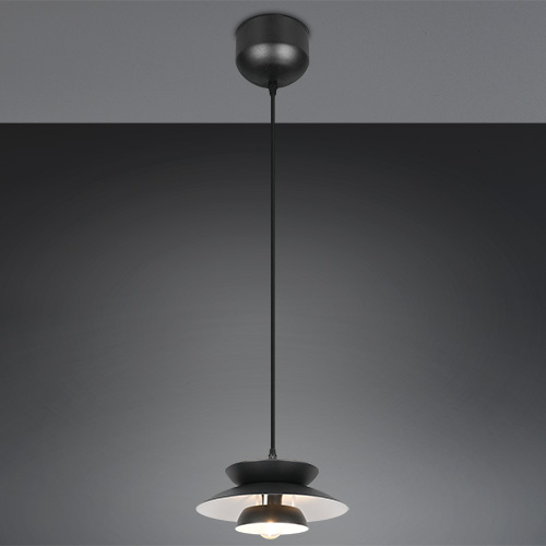 Trio Hanglamp designAmarila zwart Ø 25cm - R36841032
