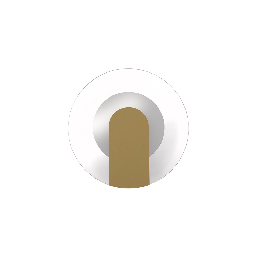 Searchlight WandlampTarget goud - 95410GO