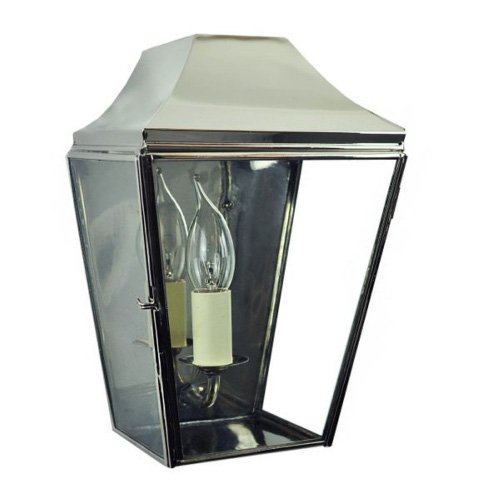 Limehouse Landelijke muurlamp Knightbridge 28cm - gepolijst nikkel (N) - 593