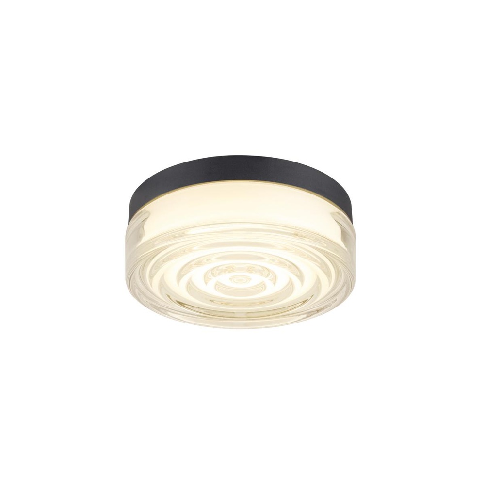SLV PlafondlampCyft XL Ø20cm zwart - 1010211