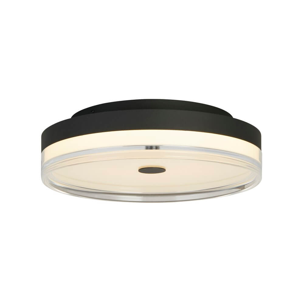 Searchlight PlafondlampCyprus Ø 40cm zwart - 42651-40BK