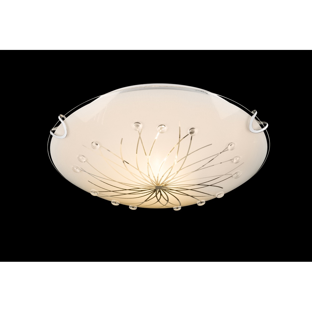 Globo Plafonniere Calimero I wit Ø 25cm - 40402-1
