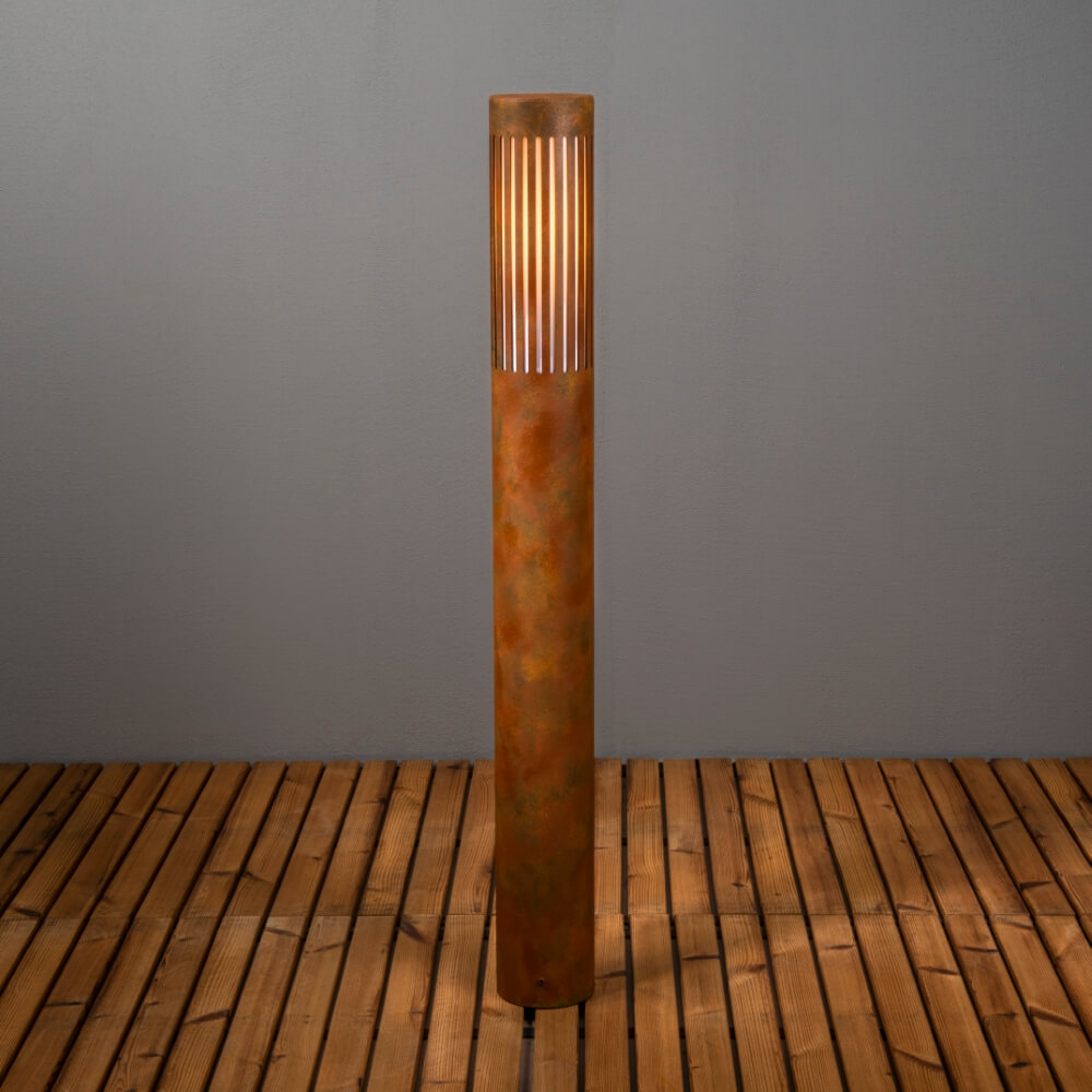 KonstSmide Design padverlichting Pistoia roestbruin - 7358-972
