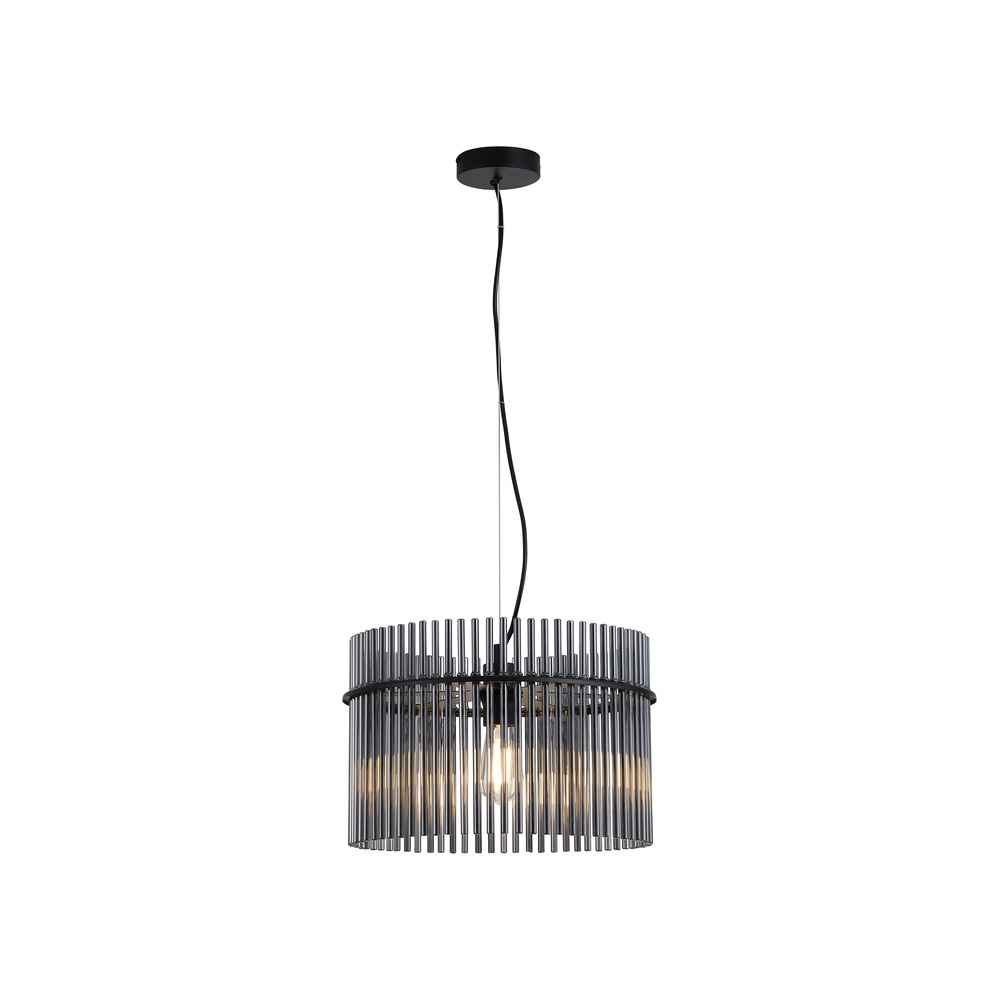 Searchlight HanglampSwizzle Ø 40cm zwart - 55621SM