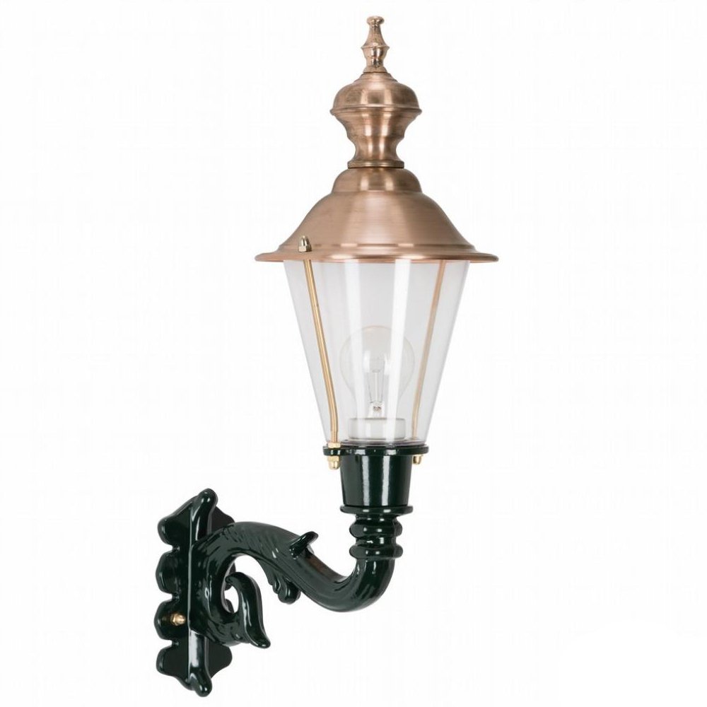 KS Verlichting Wandlamp nostalgieHoorn groen - 1203