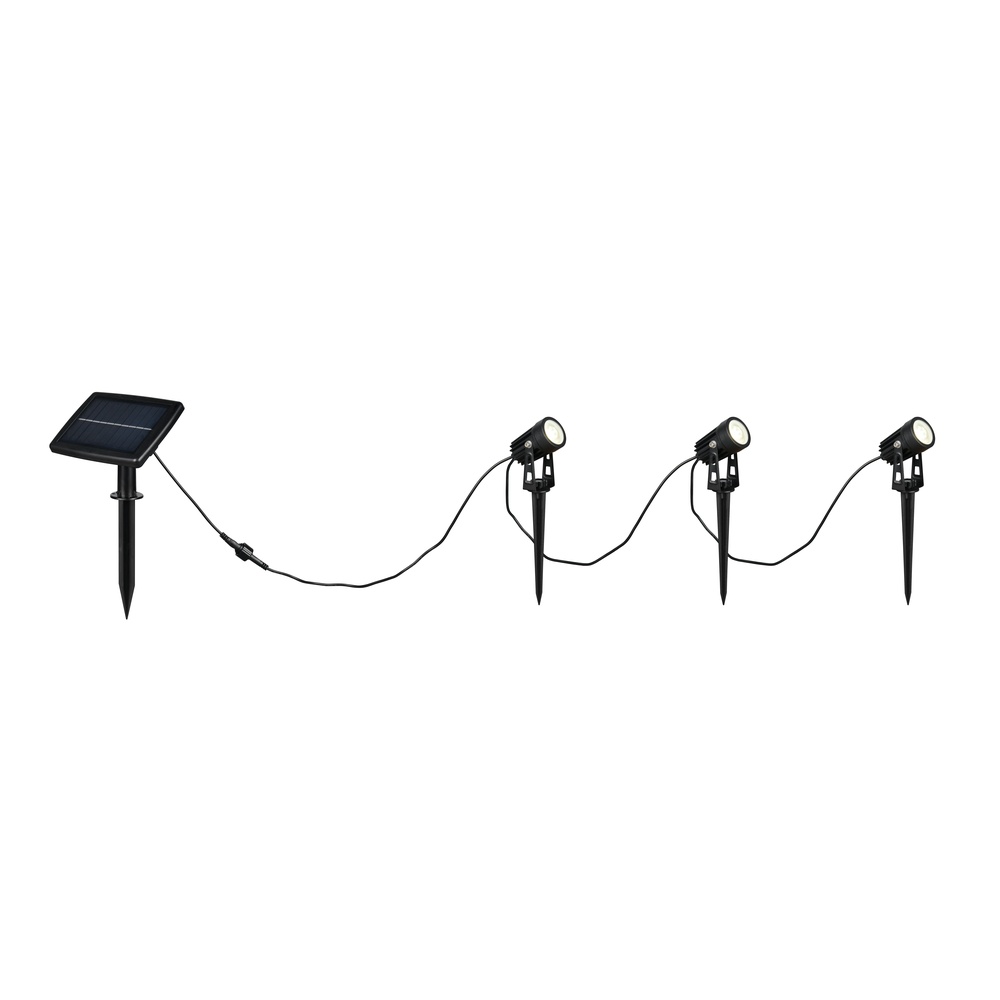 Trio Set van 3 prikspotsObidos met solarpaneeltje - R83256332