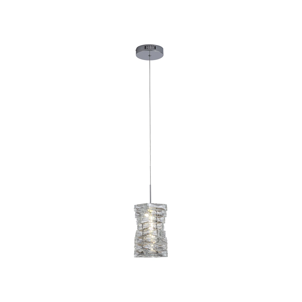 Searchlight HanglampModena chroom - 65811CC