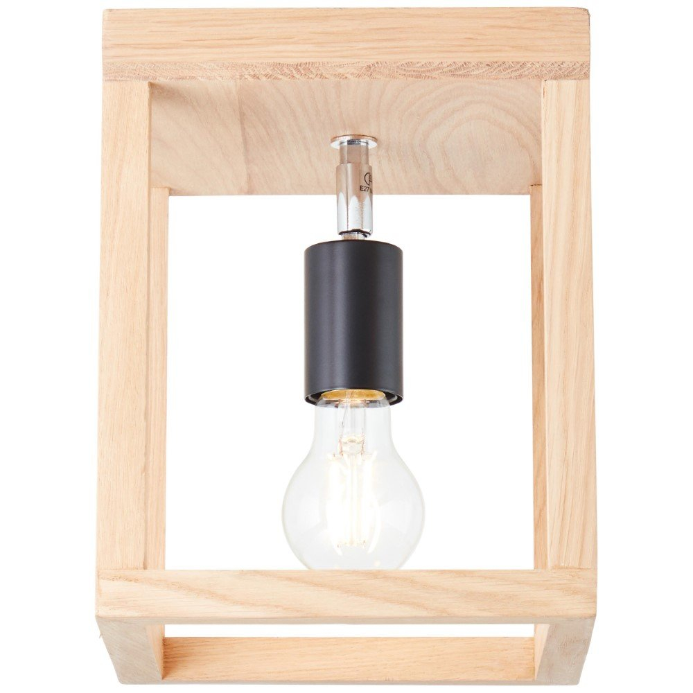 Brilliant Houten plafondlampNerea vitrine hout - 99436/35
