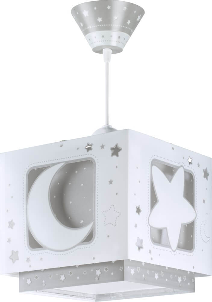 Dalber Kinderkamer hanglamp Moonlight grijs - 63232ME