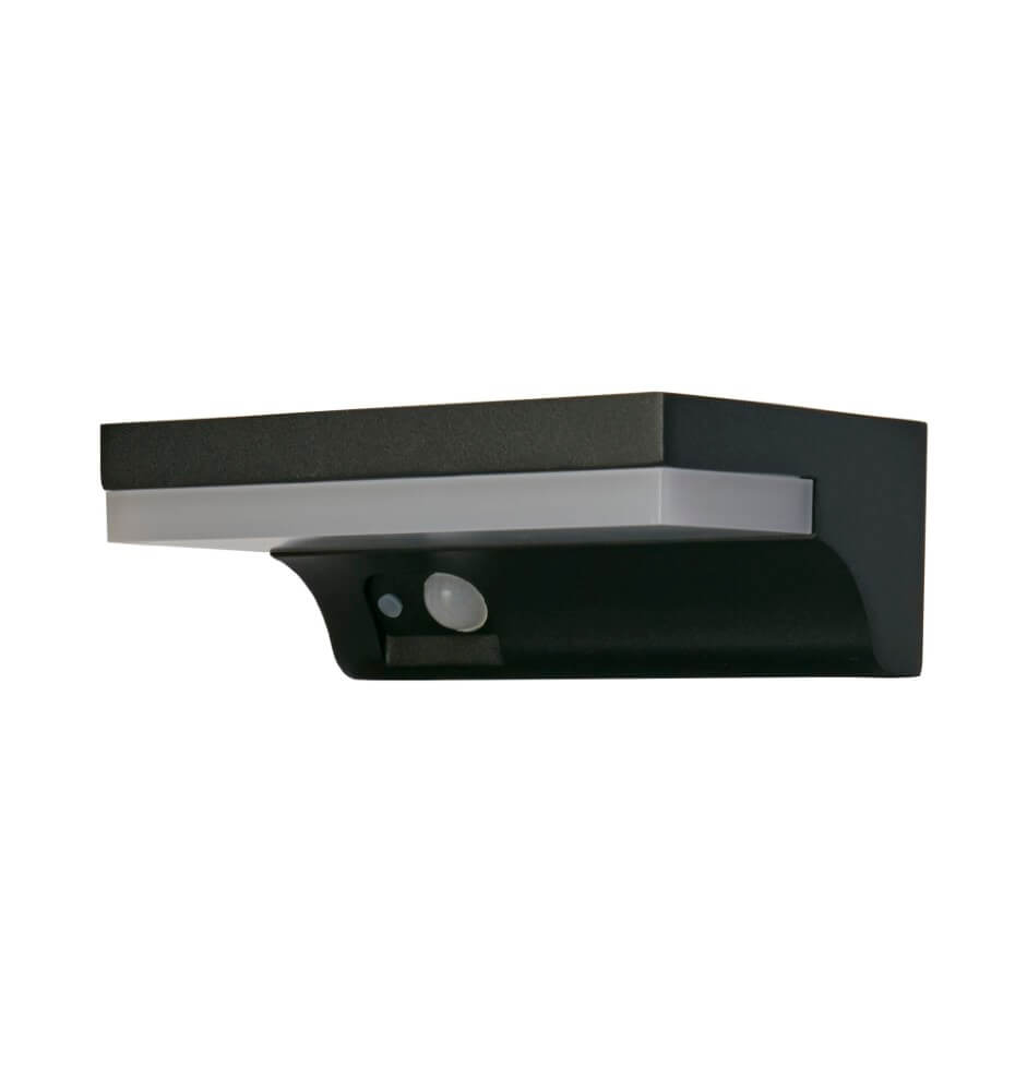Searchlight Design wandlamp Solar zwart - 67417BK