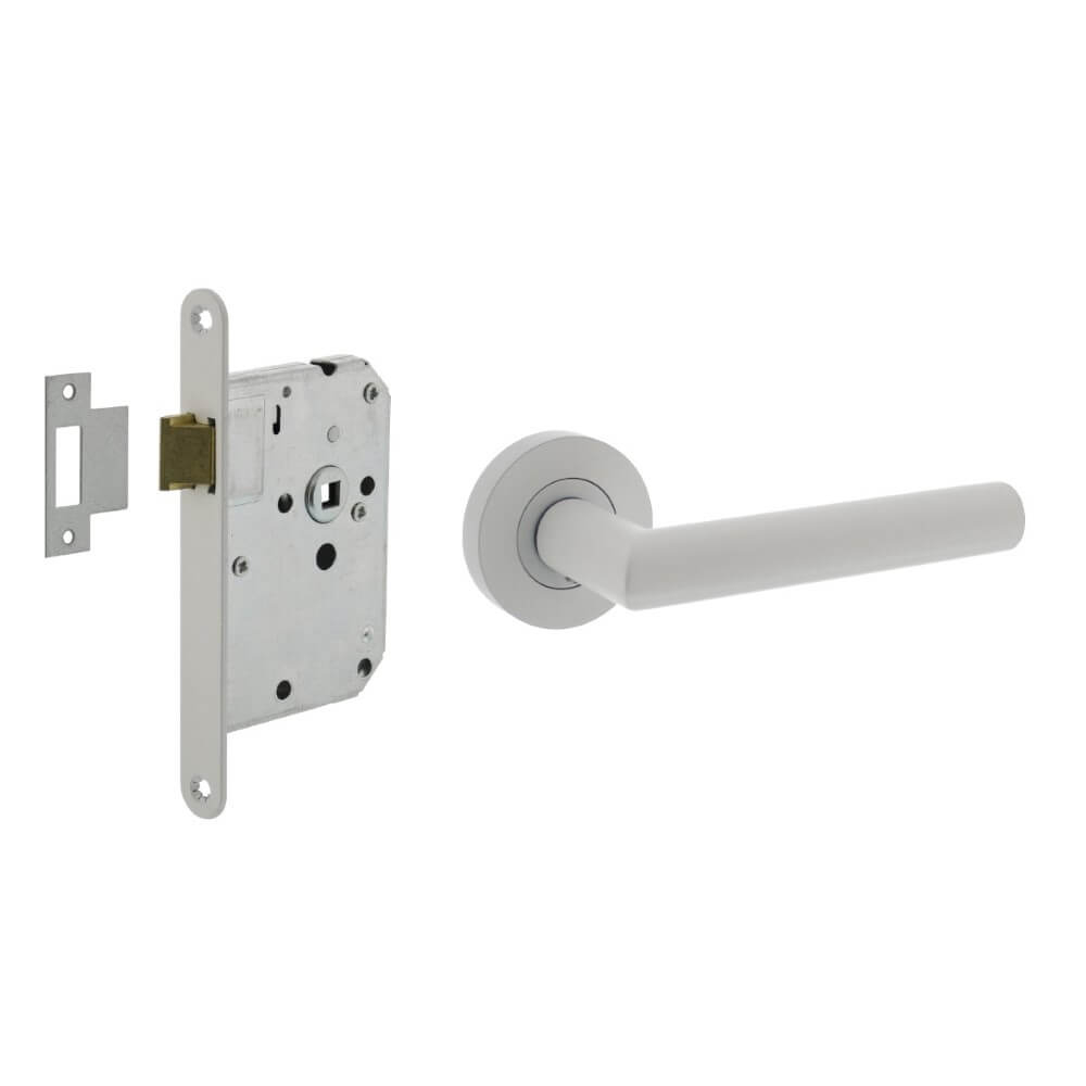 Intersteel Compleet deurklinksetBastian wit - 0027.169398