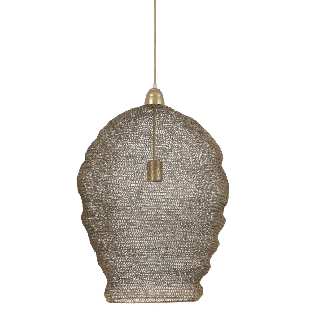Light & Living Gaas hanglampNikki Ø 45cm - antiek brons - 3072518
