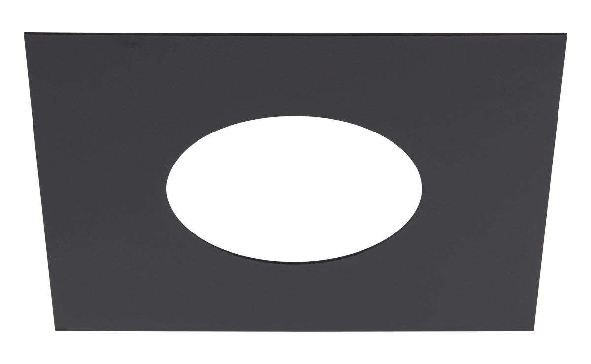 SLV Inbouwframe voor Numinos M recht 240/120mm zwart - 1006145