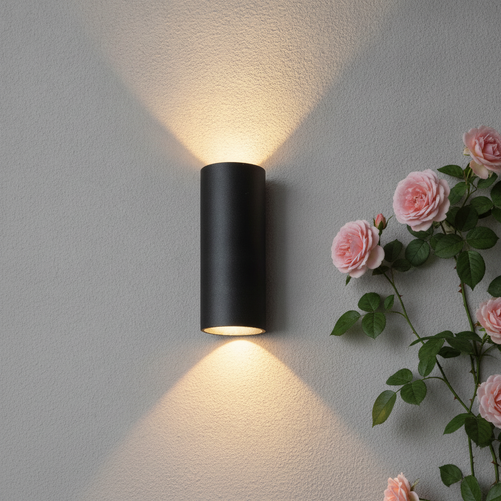 Artdelight Strakke wandspotBrody 2 dim to warm zwart - WL BRODY2 DTW ZW