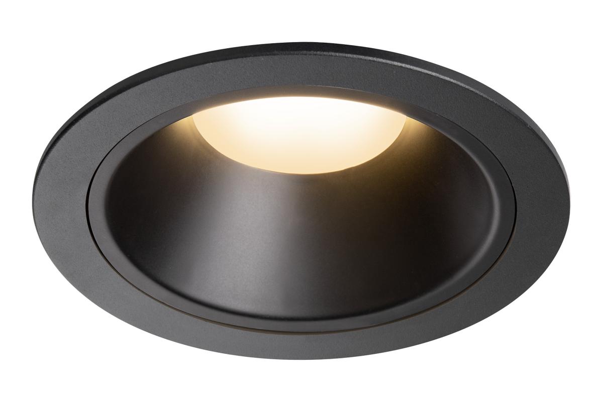 SLV InbouwspotNuminos XL zwart 2700K - 40gr - 1009921