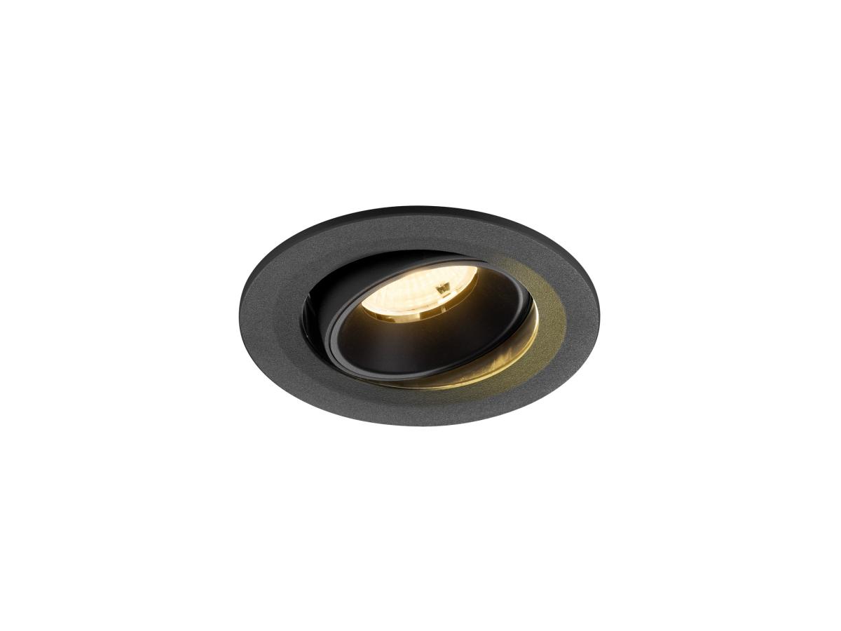 SLV InbouwspotNuminos Move S zwart 3000K - 55gr - 1009511