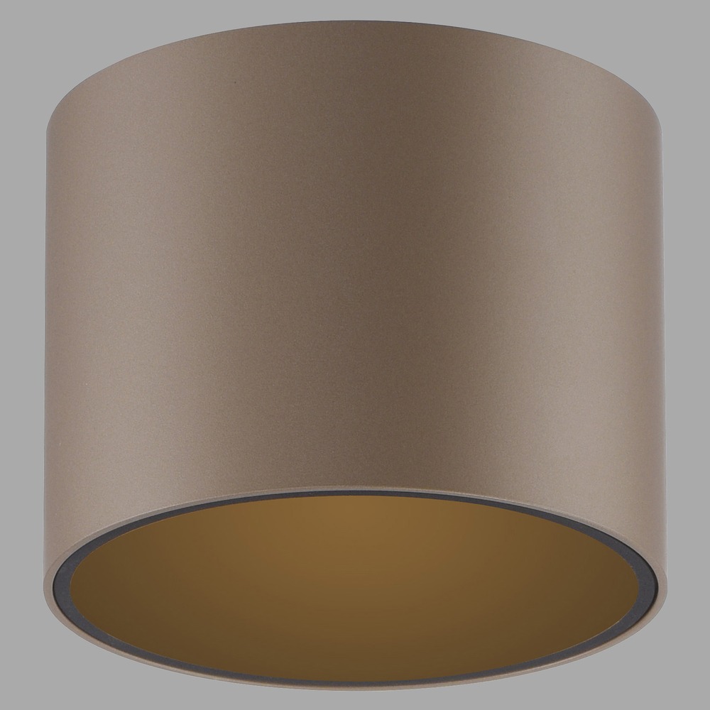 Paul Neuhaus Plafond opbouwspotPure Point Ø 11cm - bronce - 6761-97