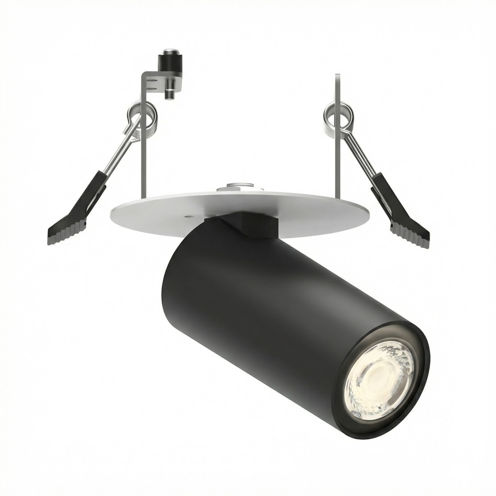Lyora Inbouw spot Tevo Mini wit met zwart - V106100SWB