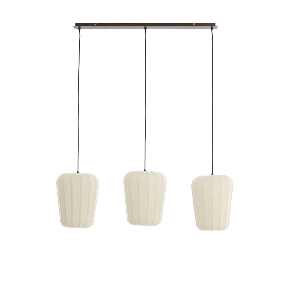 Light & Living Japandi hanglamp Bibury 3-lcihts - 2993988