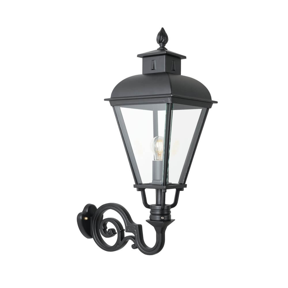 KS Verlichting Oudhollandse muurlampVondel A 75cm - zwart - 5779