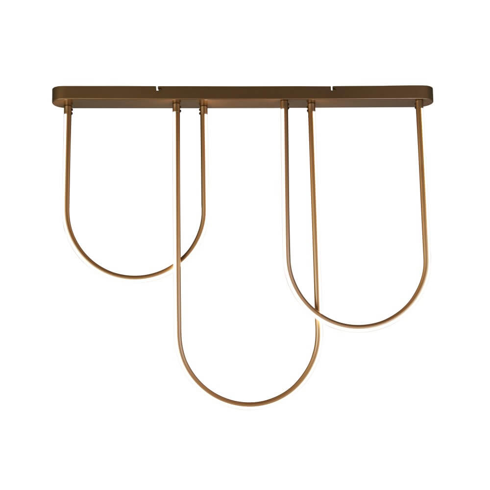 Searchlight Plafondlamp Chime brons - 23325BZ