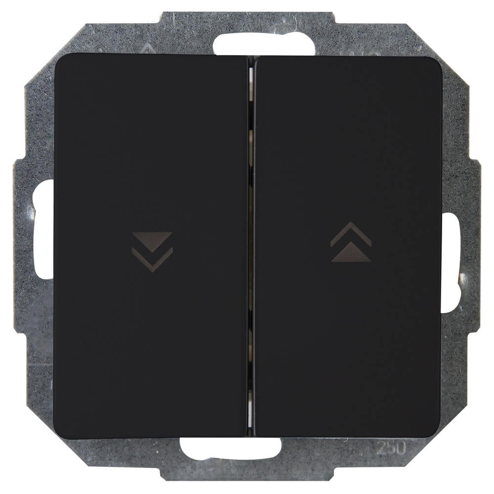 Lyora Jaloezie schakelaarParis zwart - 651550080